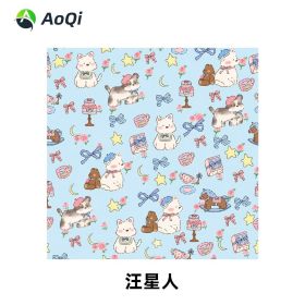 Magical Cloth, Portable Makeup Bag & Camera Bag Stick & Go Design ,One-Piece Makeup, Camera, And IPad Storage, Self-Adhesive, Creative, And Prote (Option: Puppy)
